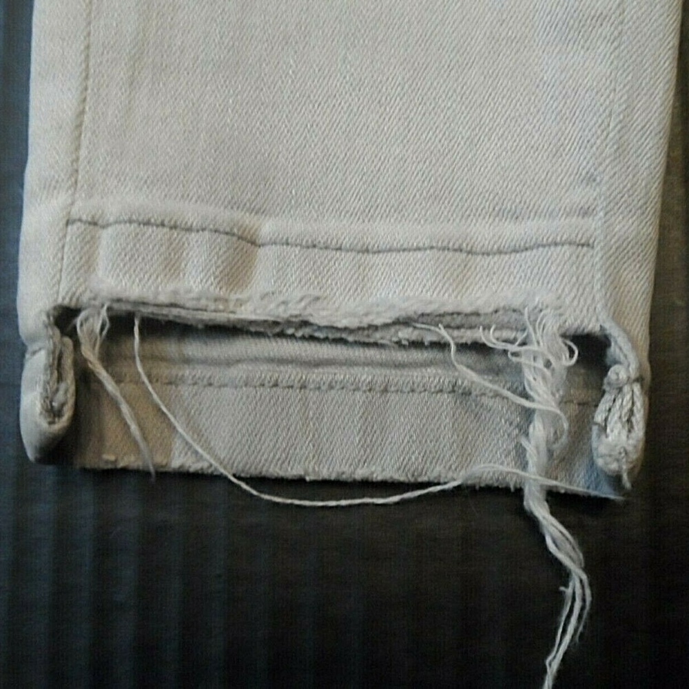 Zara Basic Z1975 Womens Jeans Distressed Size 4 - Picture 6 of 8